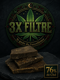 3X Filtre CBD 76% | Résine CBD Premium Haute Concentration | CB’Night