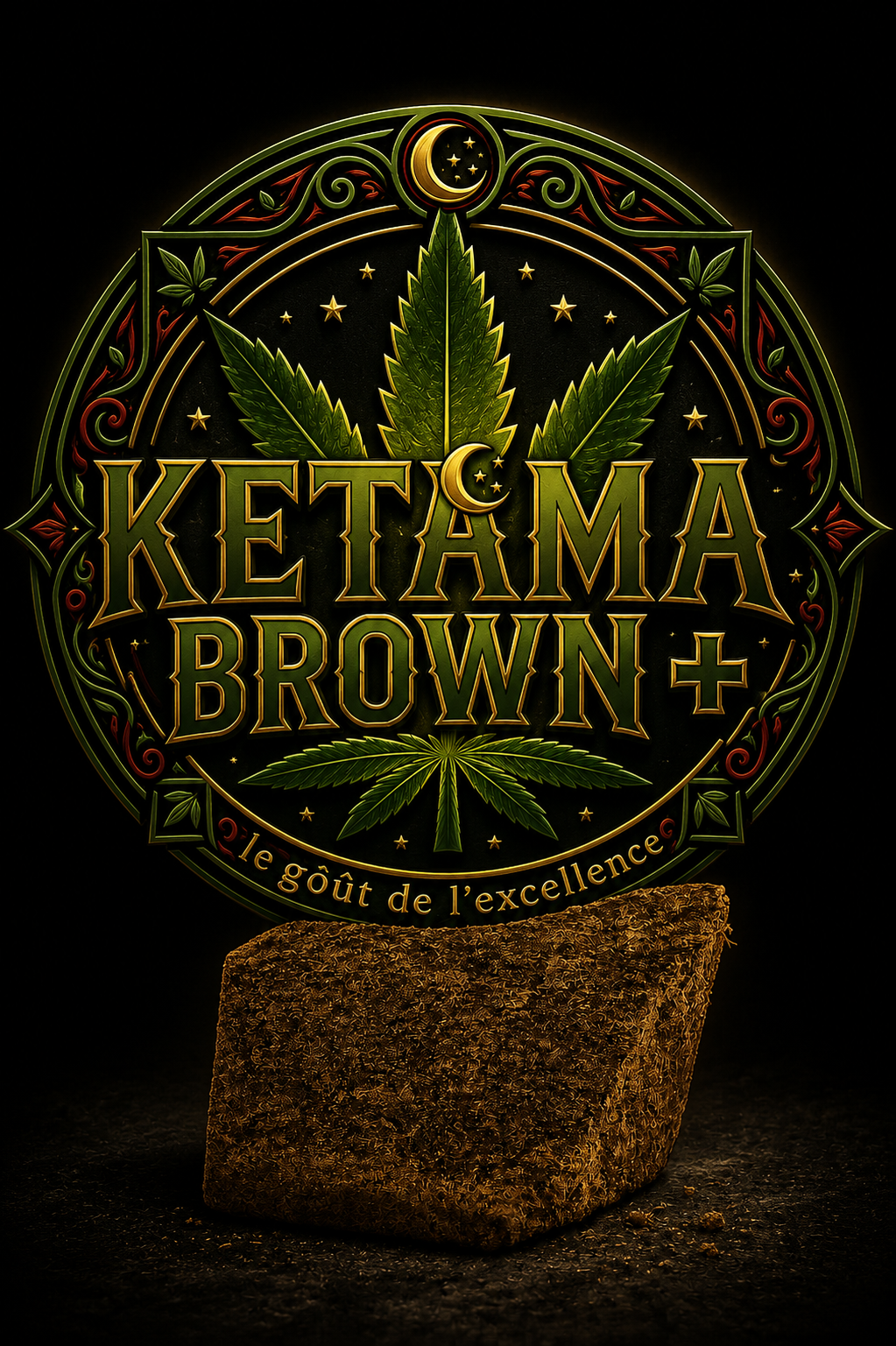 Ketama Brown CBD+ 70 % : Résine CBD Premium aux Arômes Authentiques